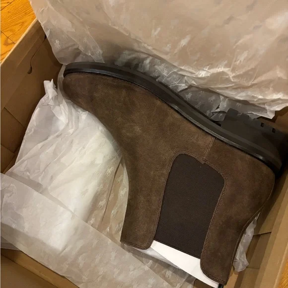 Polo Ralph Lauren Bryson Suede Chelsea Boot Size 13 Men - Picture 4 of 11